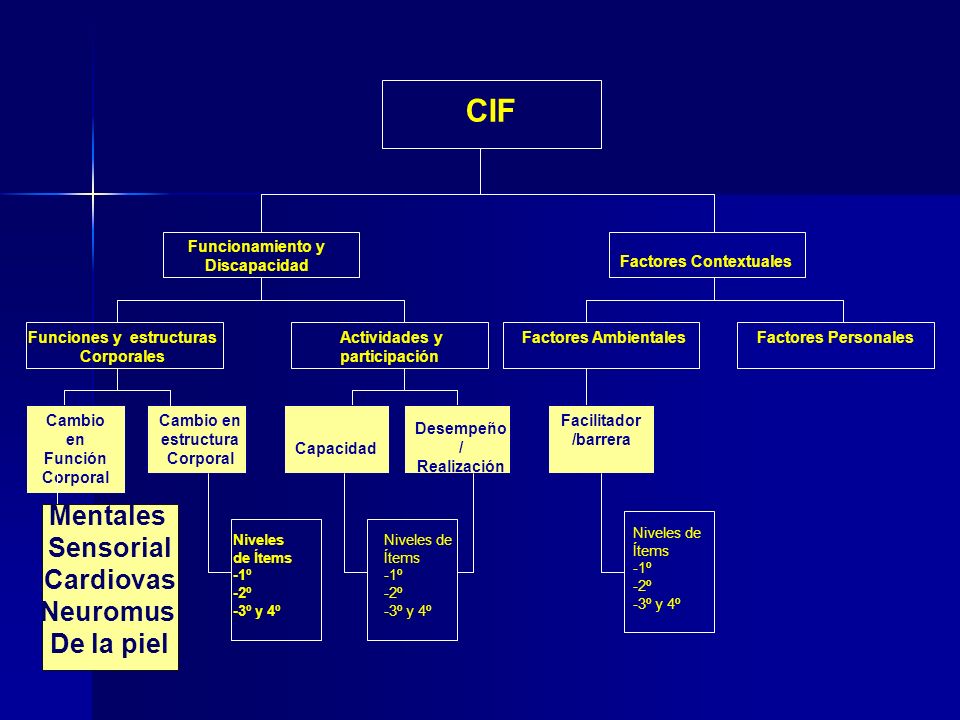 Funcionamiento y Discapacidad Cambio en Función Corporal