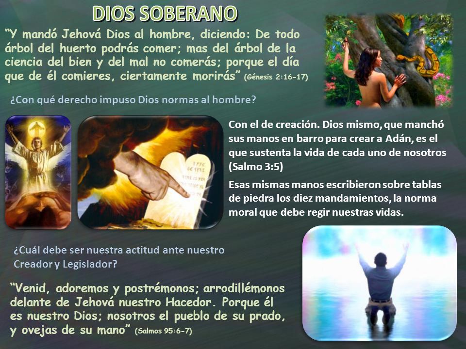 DIOS SOBERANO
