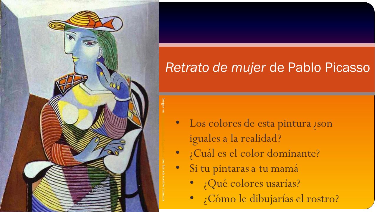 Retrato de mujer de Pablo Picasso