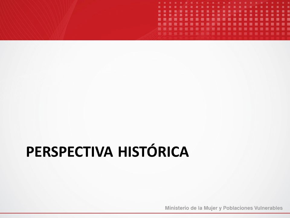 Perspectiva histórica