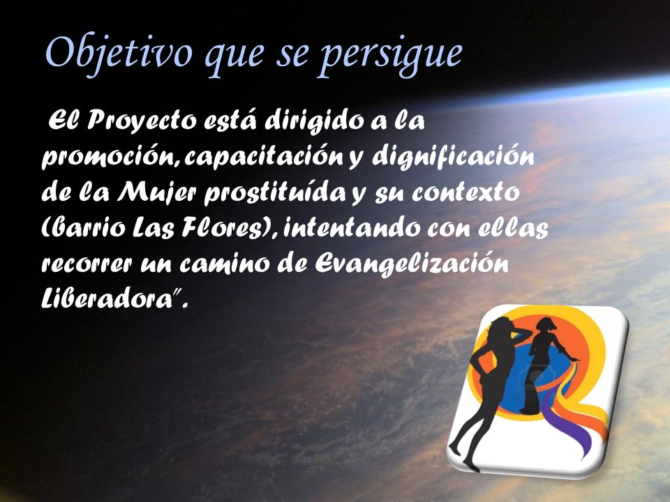 Objetivo que se persigue