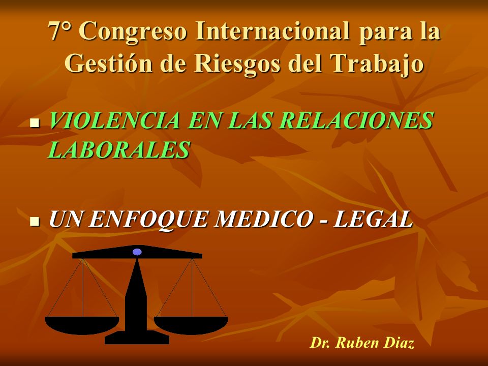 7° Congreso Internacional para la Gestión de Riesgos del Trabajo
