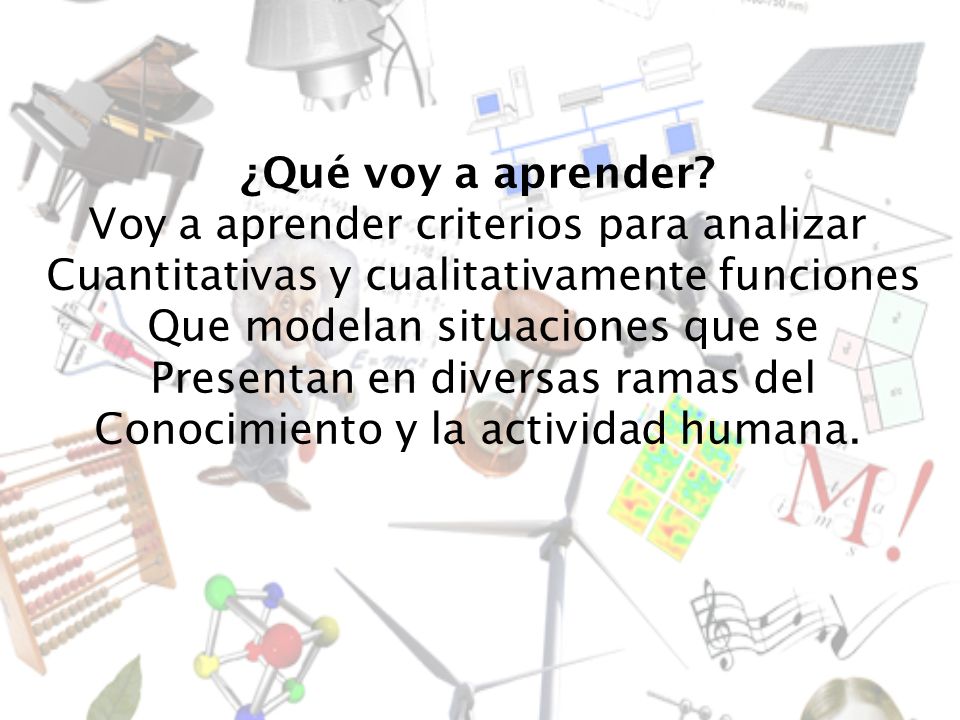 Voy a aprender criterios para analizar
