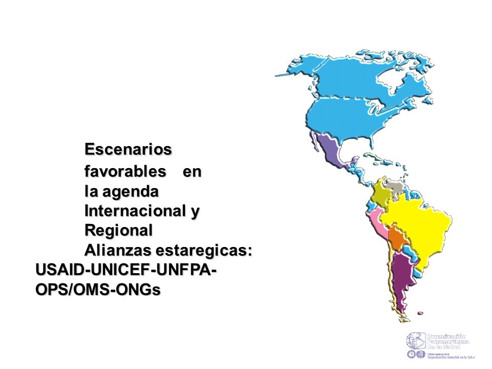 I. Escenarios favorables en la agenda Internacional y Regional
