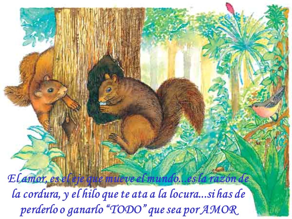 El amor, es el eje que mueve el mundo