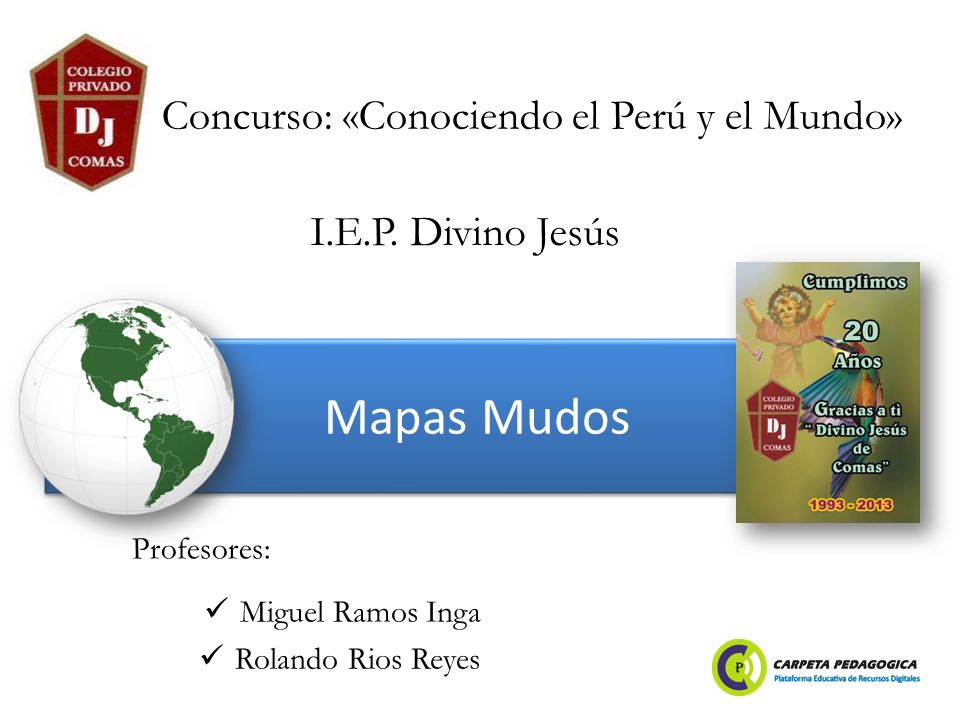 Concurso: «Conociendo el Perú y el Mundo»