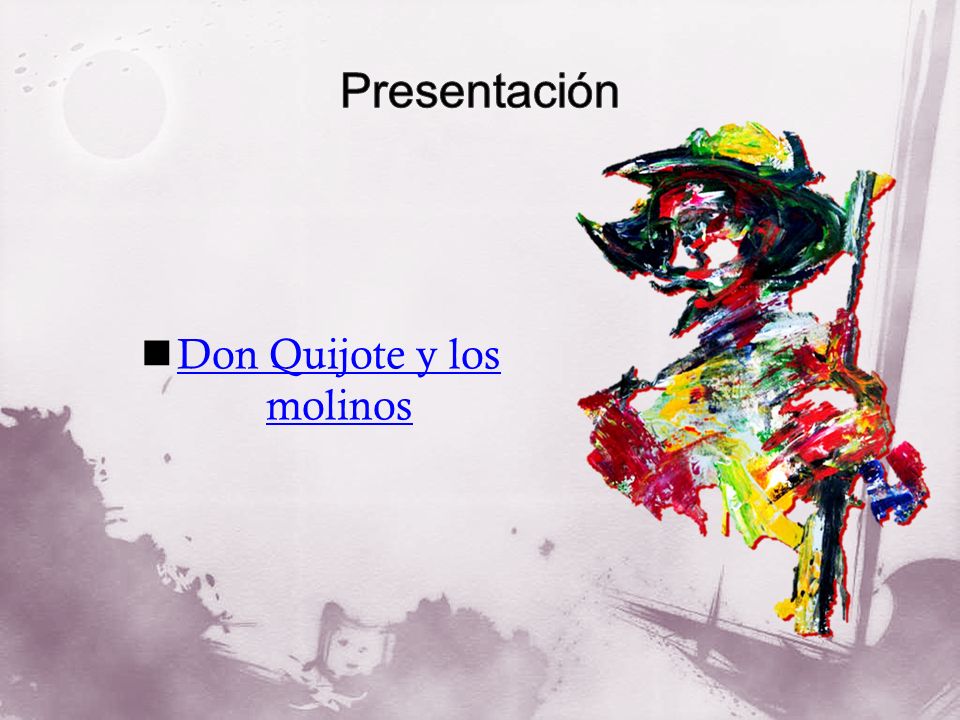 Don Quijote y los molinos