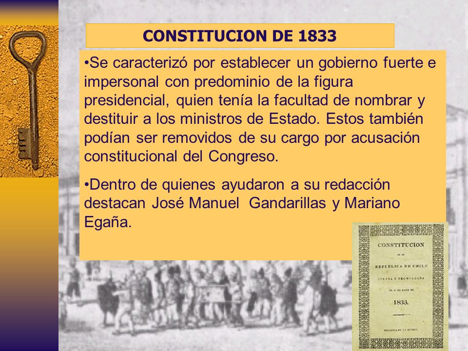CONSTITUCION DE 1833