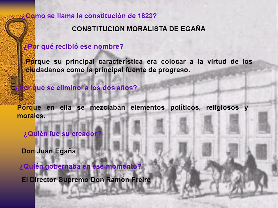 ¿Como se llama la constitución de 1823