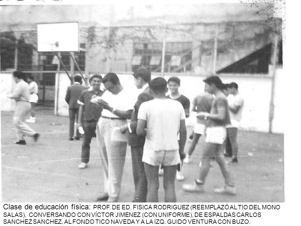 Clase de educación física: PROF. DE ED