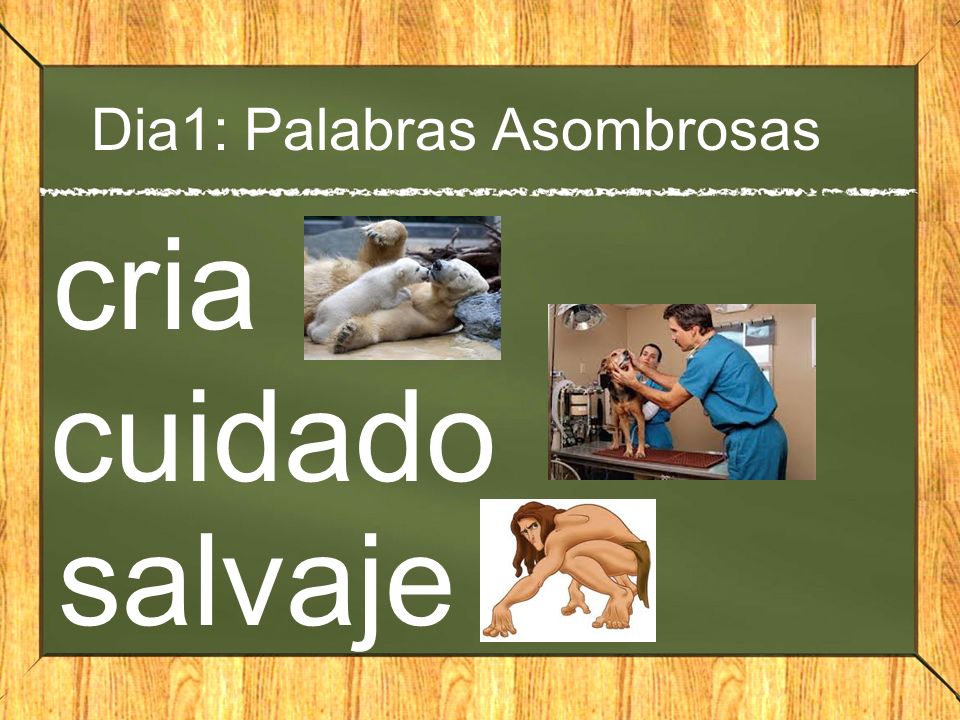 Dia1: Palabras Asombrosas