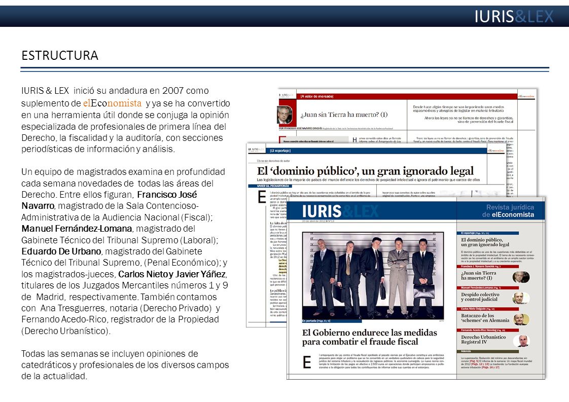 IURIS&LEX ESTRUCTURA.