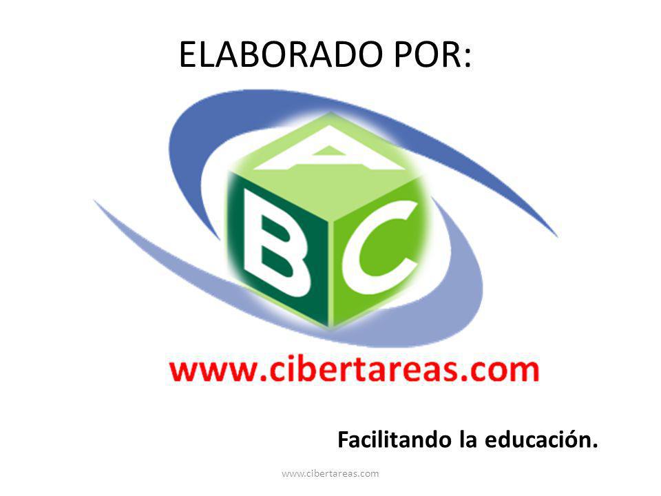 ELABORADO POR: Facilitando la educación.