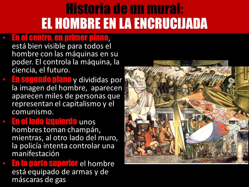 Historia de un mural: EL HOMBRE EN LA ENCRUCIJADA