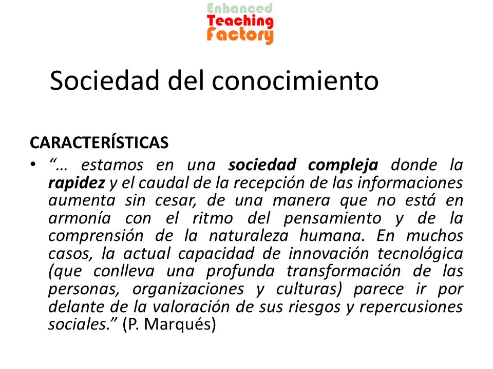 Sociedad del conocimiento