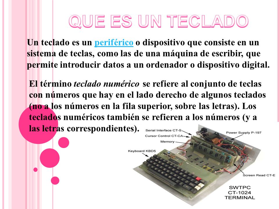 QUE ES UN TECLADO