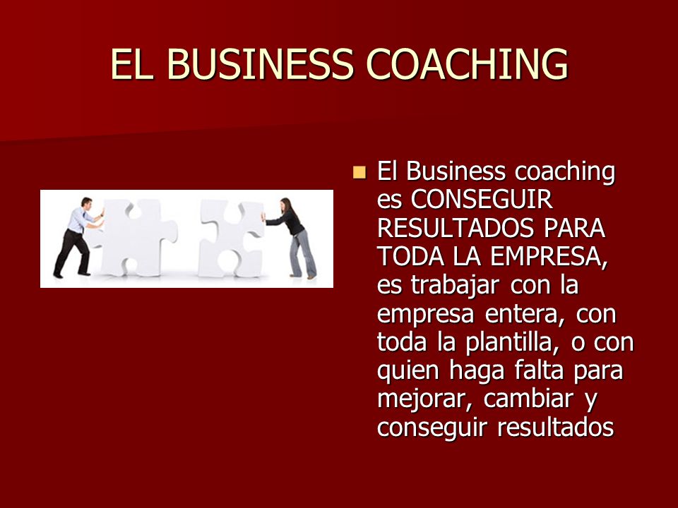 EL BUSINESS COACHING