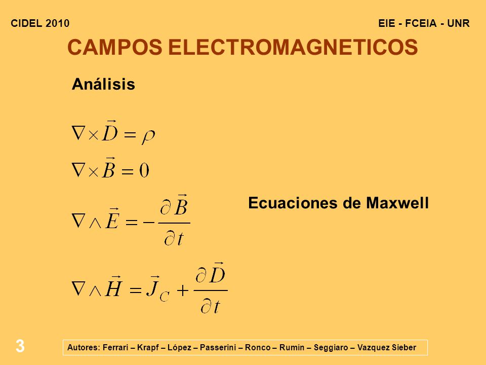 CAMPOS ELECTROMAGNETICOS