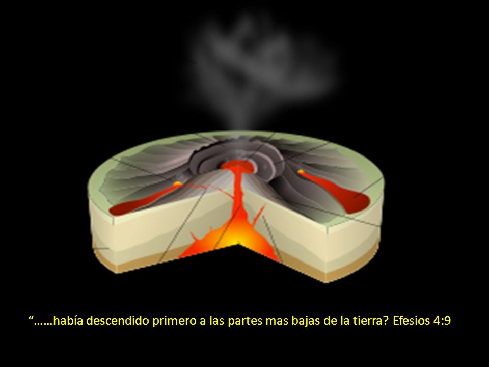 ……había descendido primero a las partes mas bajas de la tierra