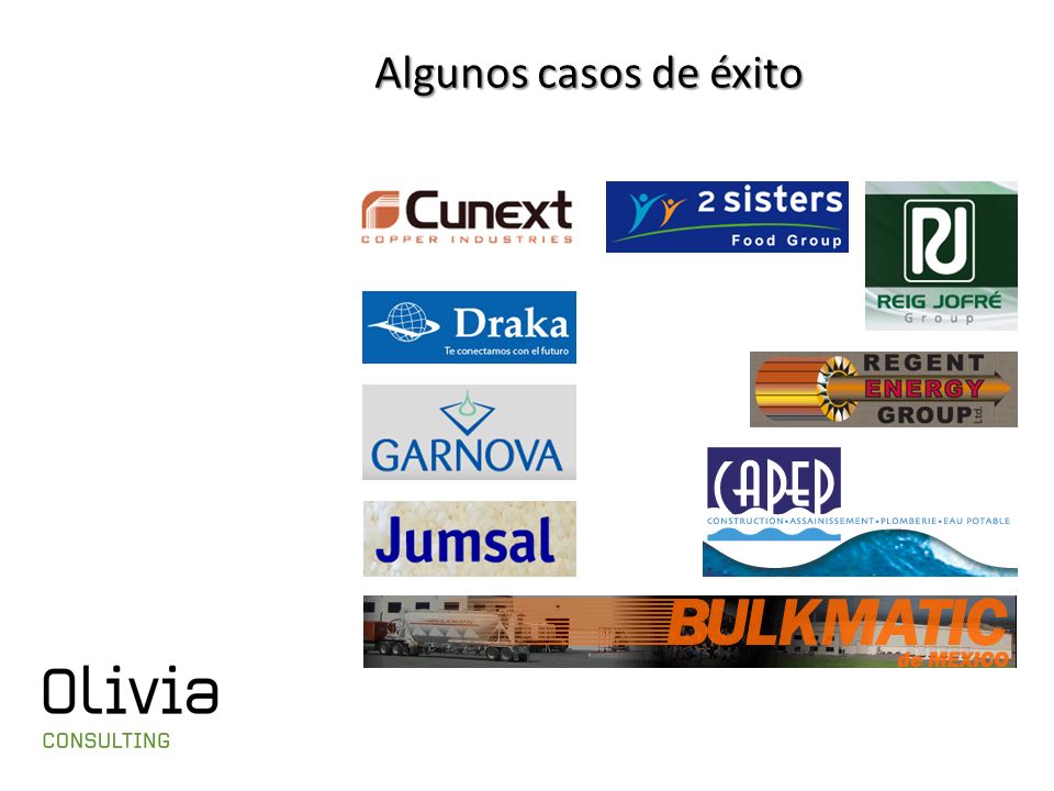 Algunos casos de éxito Implantaciones de todos los tamaños en todo el mundo.