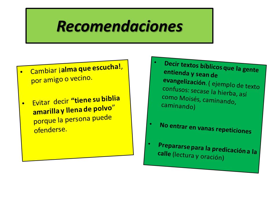 Recomendaciones Cambiar ¡alma que escucha!, por amigo o vecino.