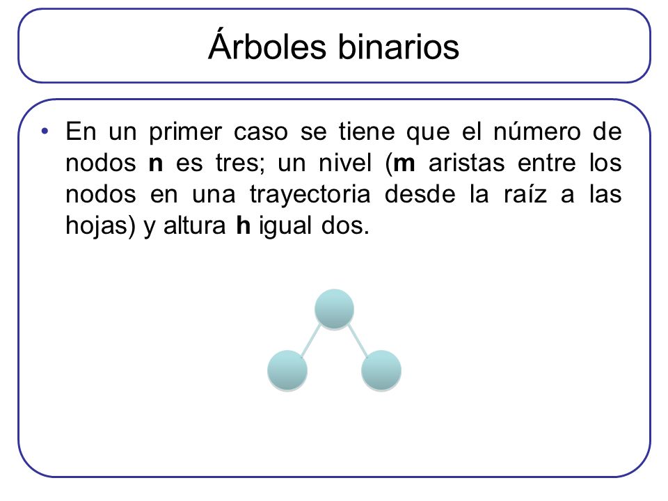 Árboles binarios