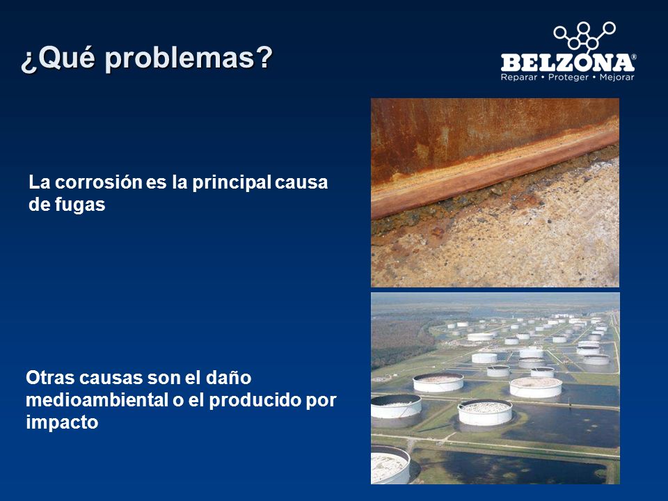 ¿Qué problemas La corrosión es la principal causa de fugas