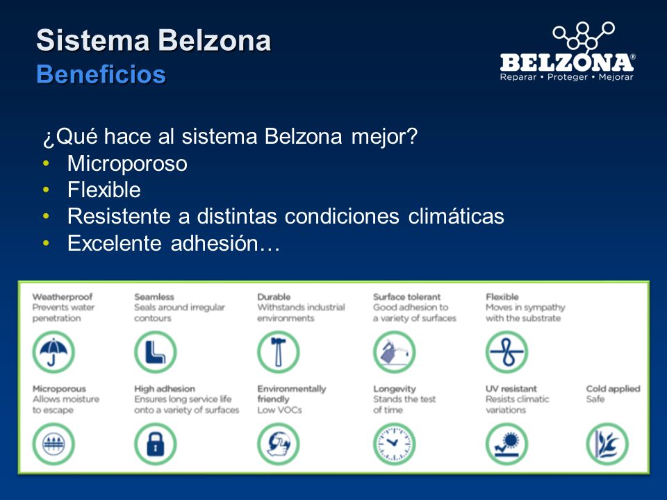 Sistema Belzona Beneficios ¿Qué hace al sistema Belzona mejor