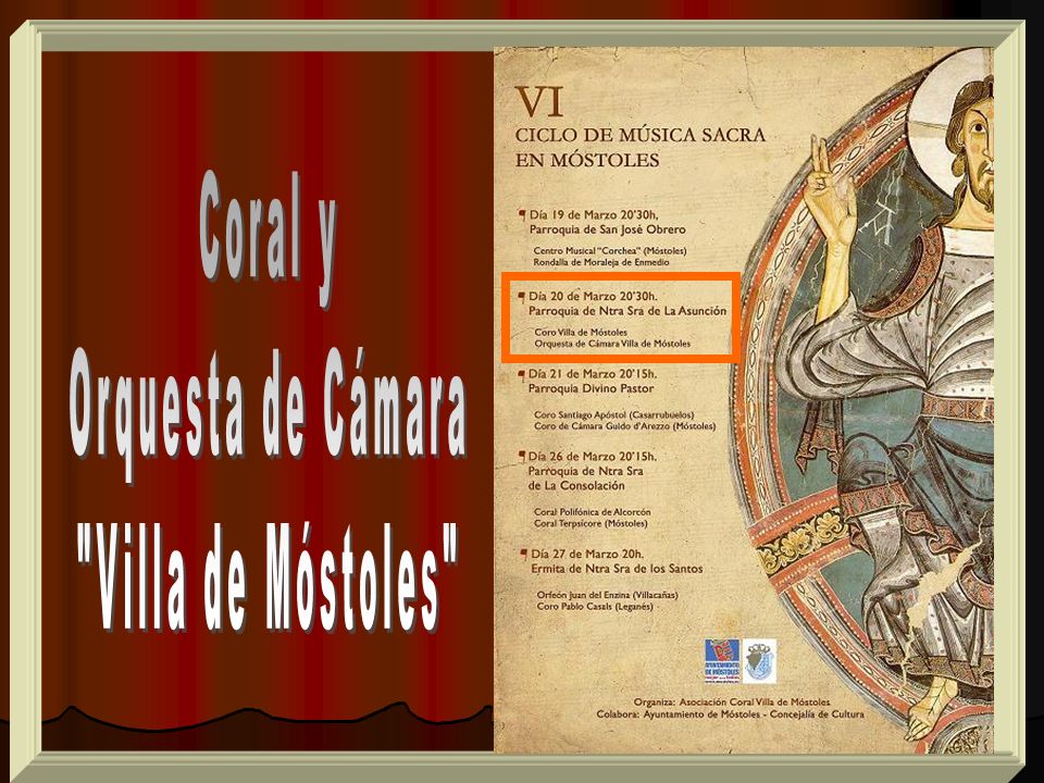Coral y Orquesta de Cámara Villa de Móstoles