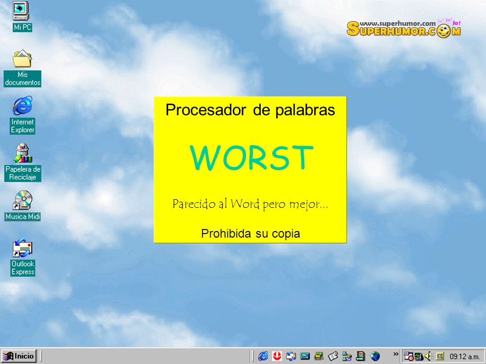WORST Procesador de palabras Parecido al Word pero mejor...