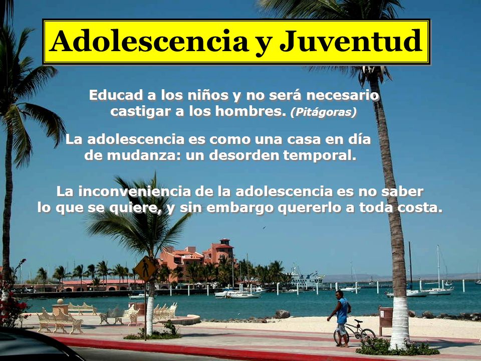Adolescencia y Juventud