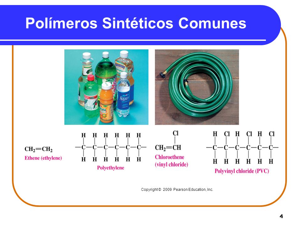 Polímeros Sintéticos Comunes