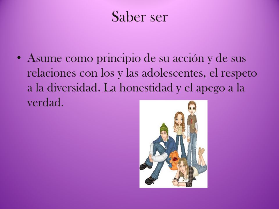 Saber ser