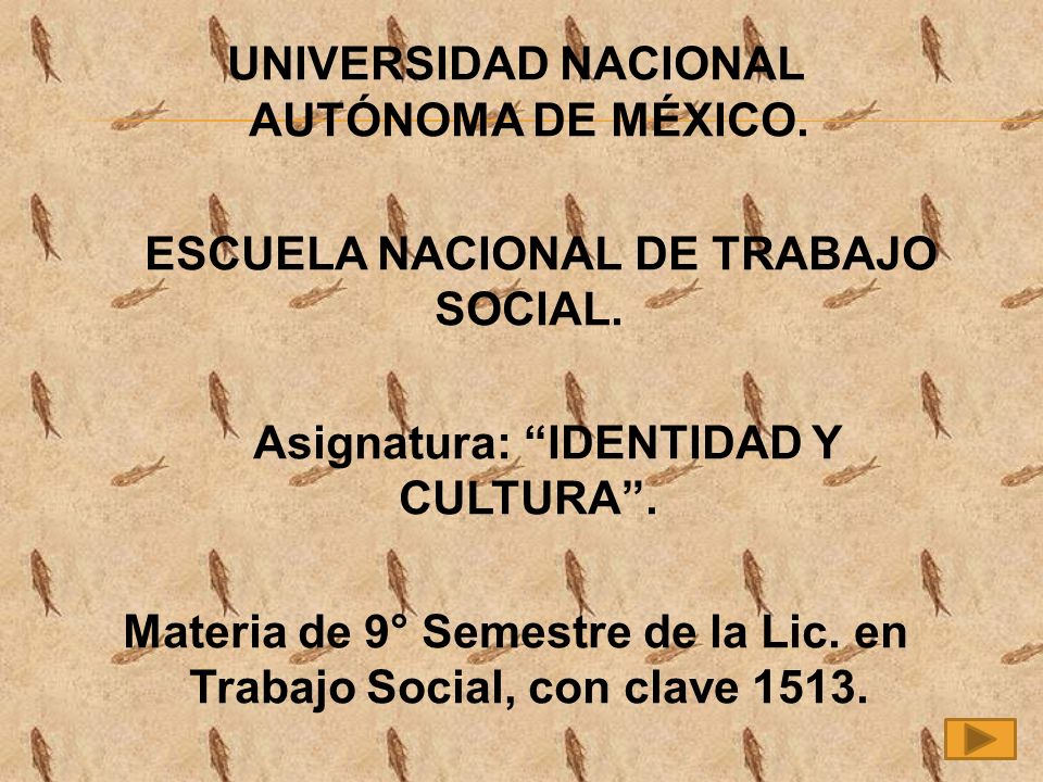 UNIVERSIDAD NACIONAL AUTÓNOMA DE MÉXICO.