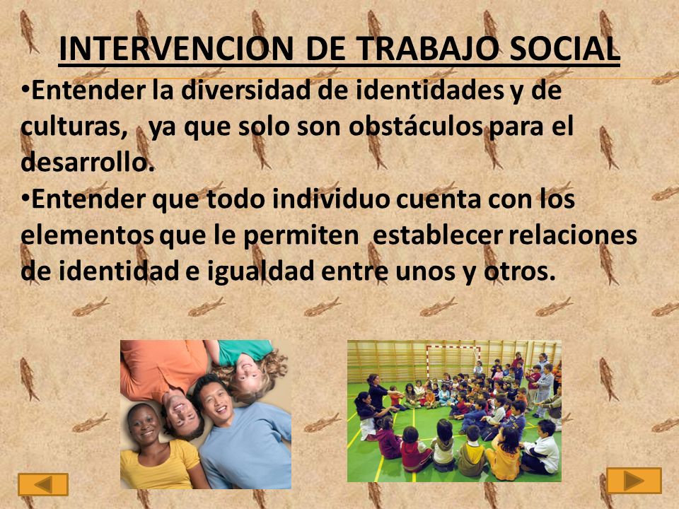 INTERVENCION DE TRABAJO SOCIAL