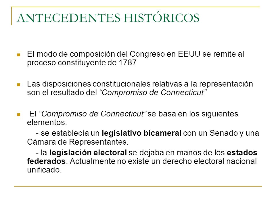 ANTECEDENTES HISTÓRICOS