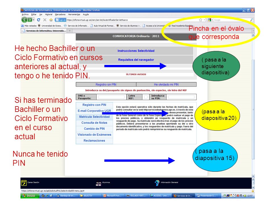 Si has terminado Bachiller o un Ciclo Formativo en el curso actual