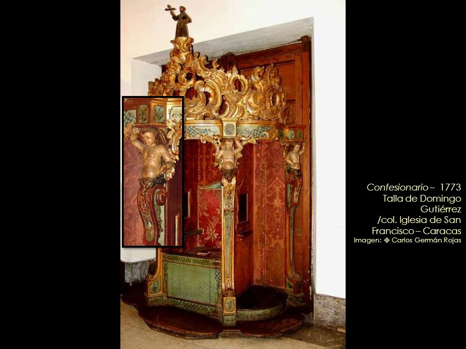 Talla de Domingo Gutiérrez /col. Iglesia de San Francisco – Caracas