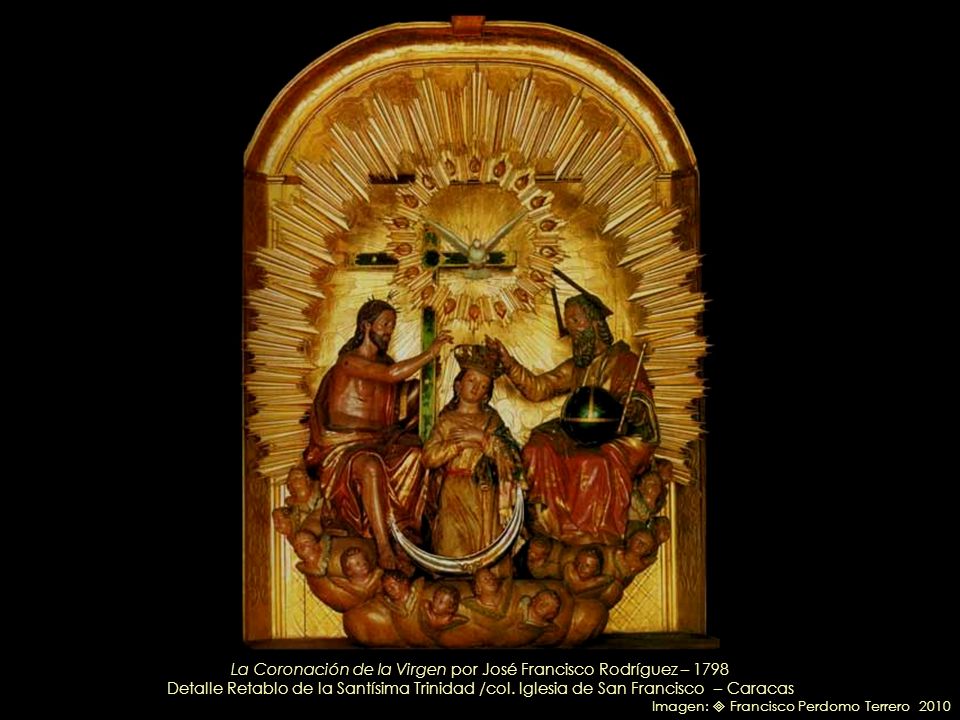 La Coronación de la Virgen por José Francisco Rodríguez – 1798