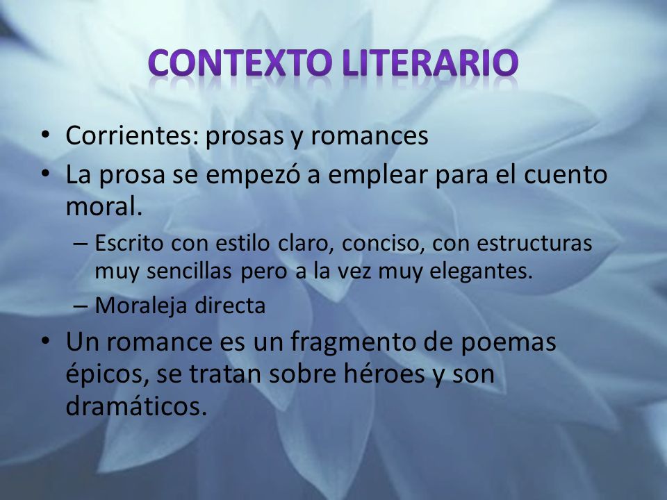 Contexto literario Corrientes: prosas y romances