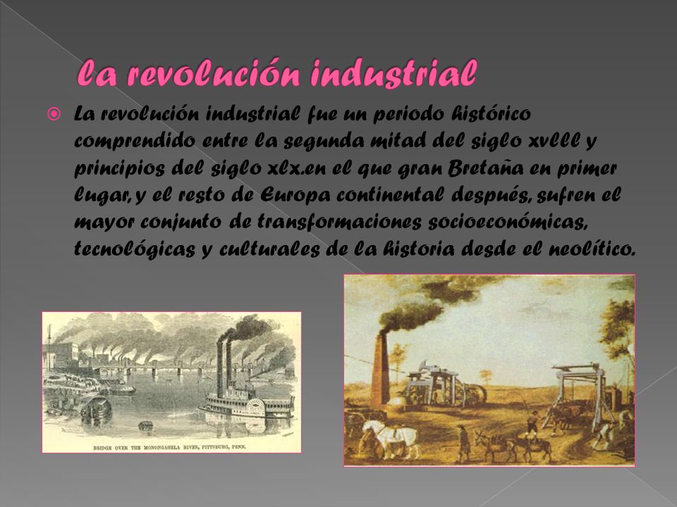 la revolución industrial