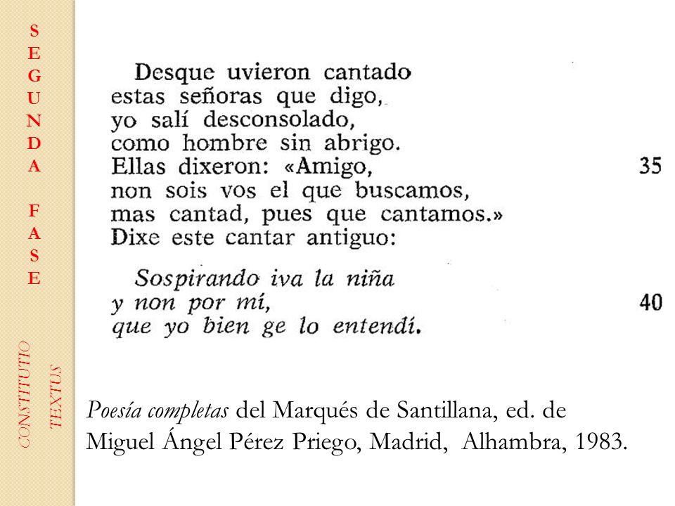 S E. G. U N D. A. F. CONSTITUTIO. TEXTUS.