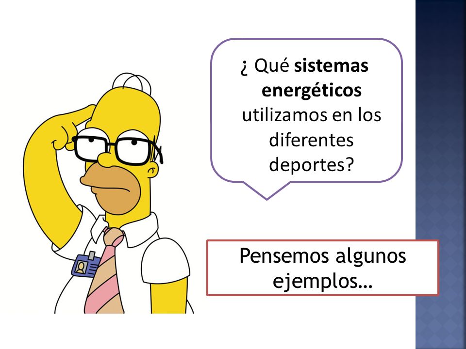 ¿ Qué sistemas energéticos utilizamos en los diferentes deportes
