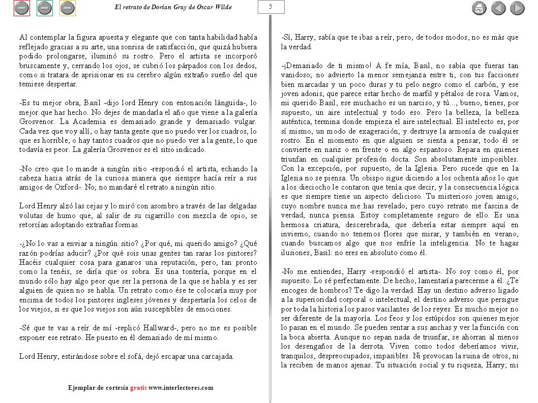 El retrato de Dorian Gray de Oscar Wilde 5