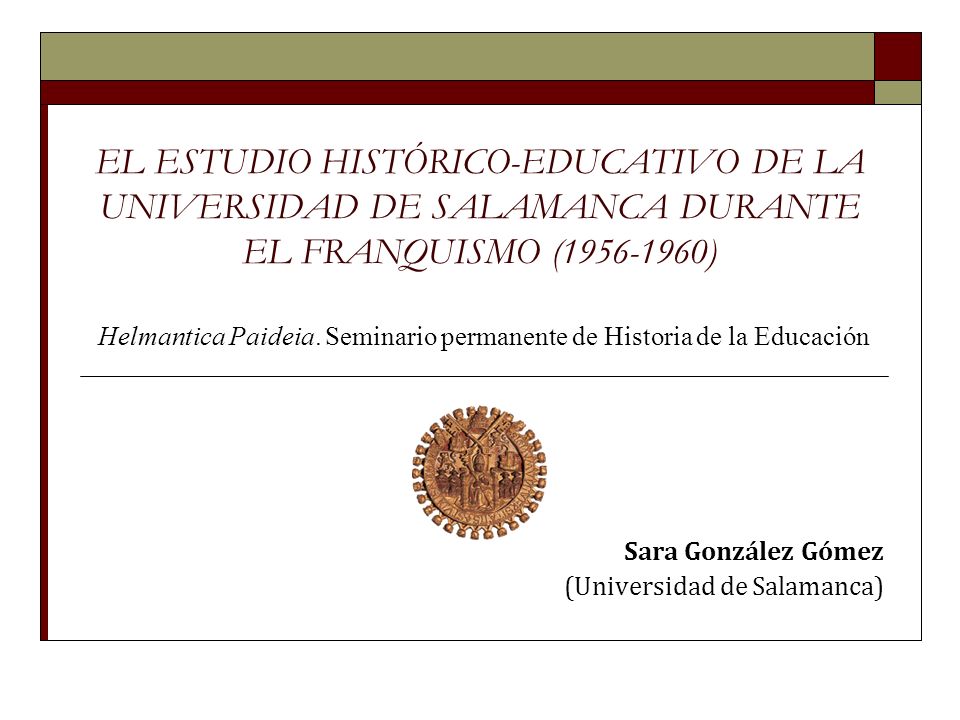Helmantica Paideia. Seminario permanente de Historia de la Educación