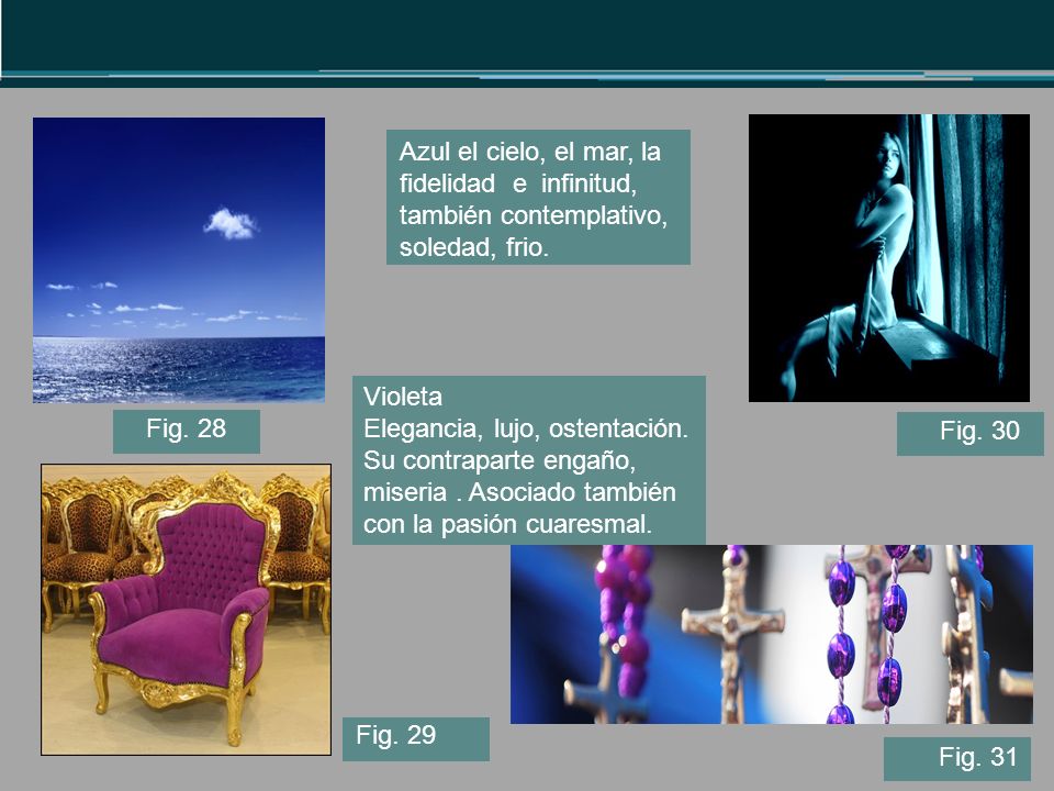 Azul el cielo, el mar, la fidelidad e infinitud, también contemplativo, soledad, frio.