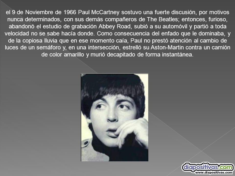 Resultado de imagen para PAUL MCCARTNEY 9 DE NOVIEMBRE