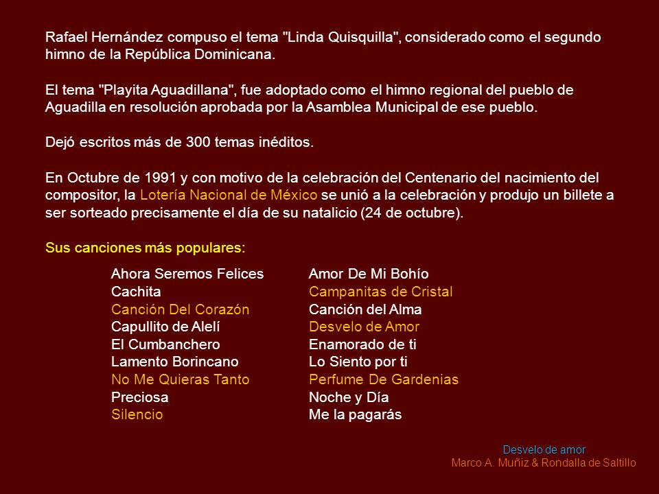Marco A. Muñiz & Rondalla de Saltillo