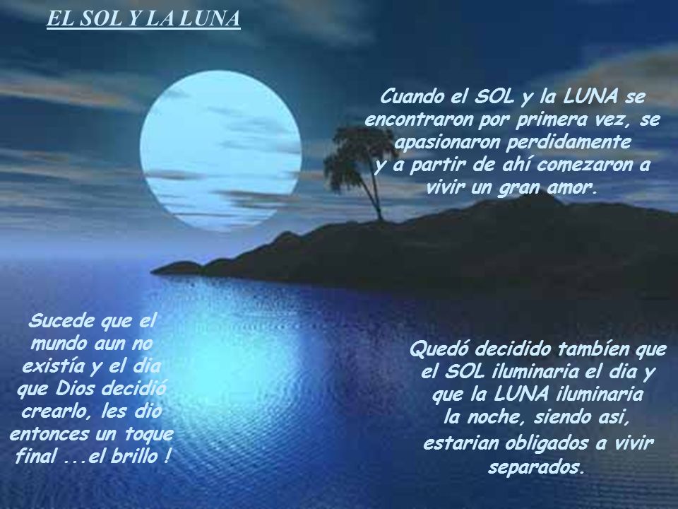 y a partir de ahí comezaron a vivir un gran amor.
