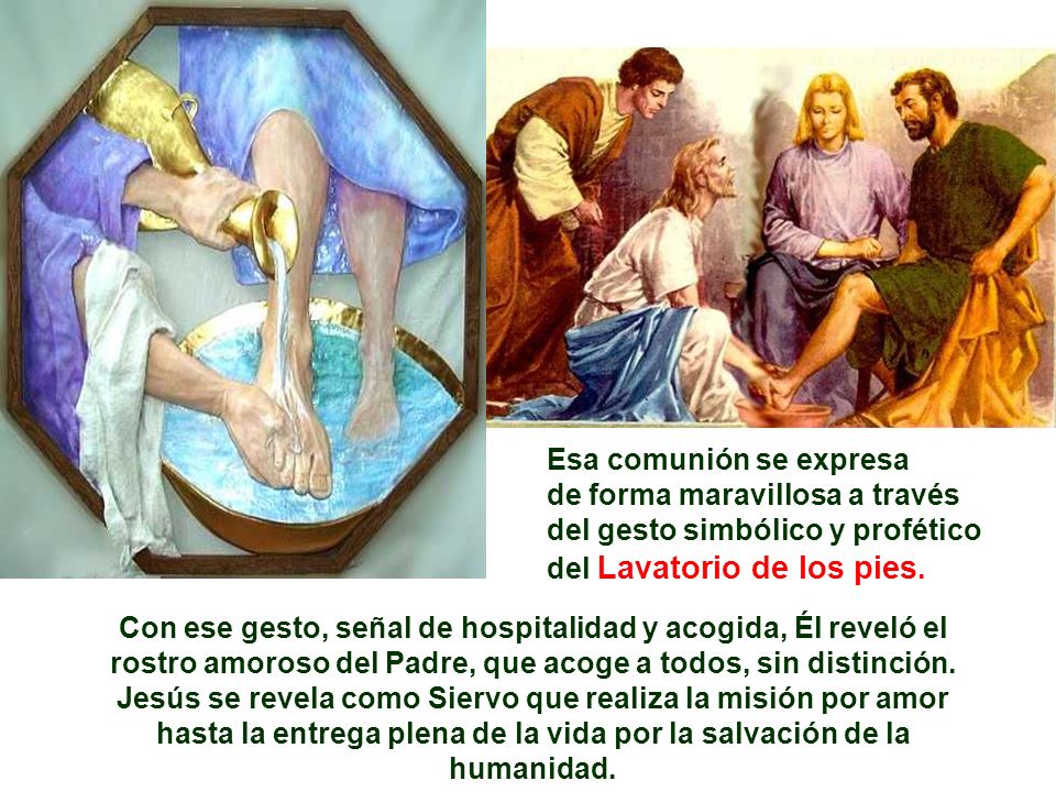 Jesús se revela como Siervo que realiza la misión por amor